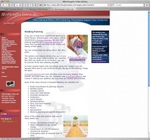 Afterthoughts Video Previous Design