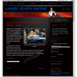 LauraOlsonRacing.com Newer Design