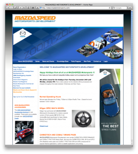 MAZDASPEED MOTORSPORTS DEVELOPMENT Newest Design