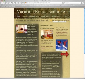 Vacation Rental Santa Fe